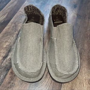 Canvas Vagabond Moccasins